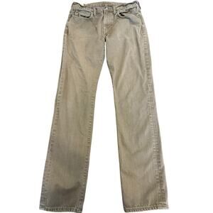 J.Crew Khaki Denim Jeans Pants Men size 32 Stye 484 J Crew J. Crew Preppy
